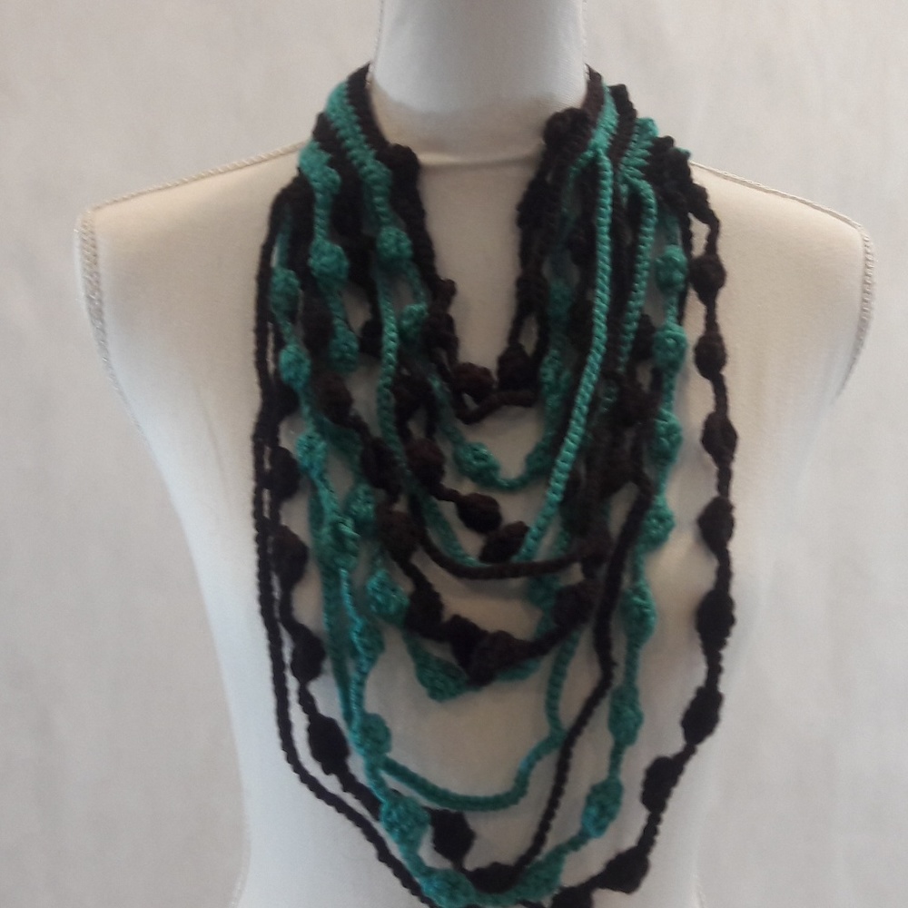 Maxi Collar, Necklace, layers, Handcrafted